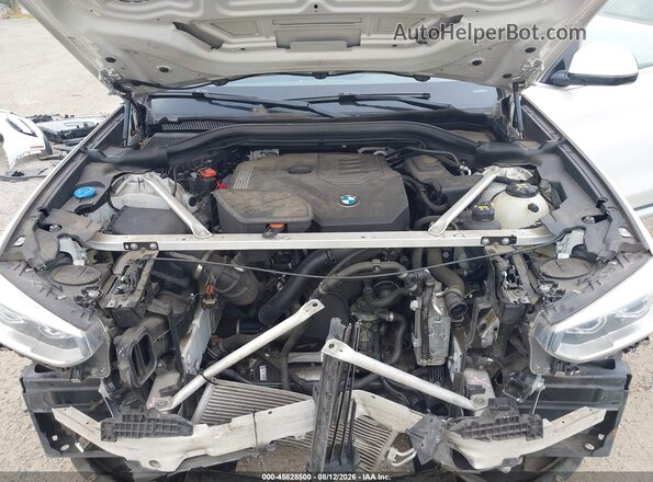 5UXTY5C00LLE58351 2020 BMW X3 White Հետևի տեսք