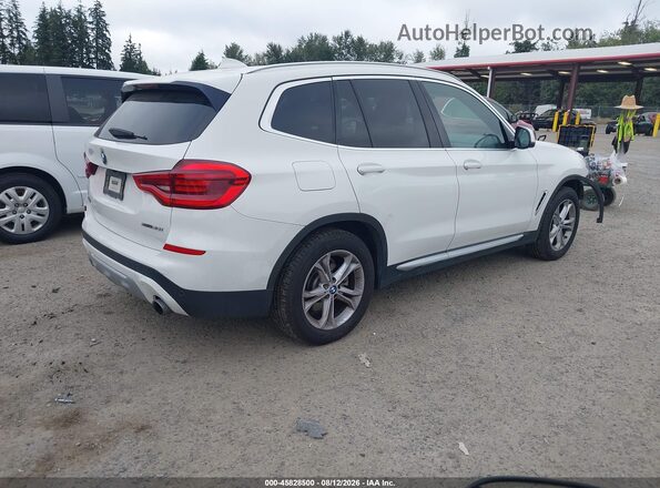 5UXTY5C00LLE58351 2020 BMW X3 White Հետևի աջ