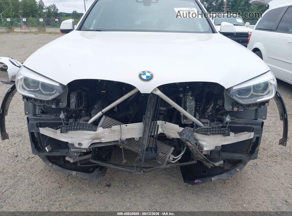 5UXTY5C00LLE58351 2020 BMW X3 White Դիմացի տեսք