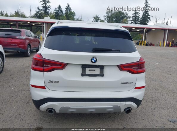 5UXTY5C00LLE58351 2020 BMW X3 White 