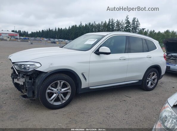 5UXTY5C00LLE58351 2020 BMW X3 White 