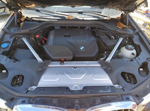 5UXTY5C00M9G49718 2021 BMW X3 Черный Вид подкапотного пространства