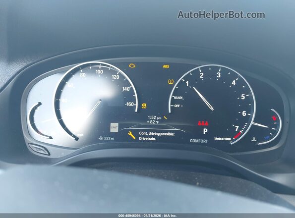 5UXTY5C01L9B65233 2020 BMW X3 Черный Вид задних сидений