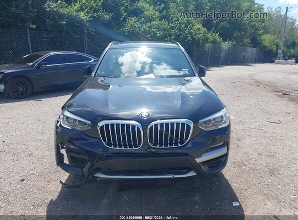 5UXTY5C01L9B65233 2020 BMW X3 Черный Вид щитка приборов
