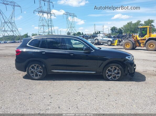 5UXTY5C01L9B65233 2020 BMW X3 Черный Вид задней части салона