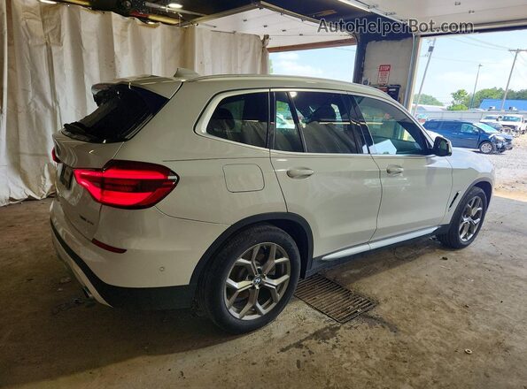 5UXTY5C01L9C07917 2020 BMW X3 White Հետևի աջ
