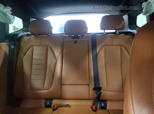 5UXTY5C01L9D50592 2020 BMW X3 Blue Rear seats view