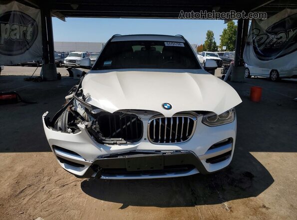 5UXTY5C01LLT34330 2020 BMW X3 White Vista frontal