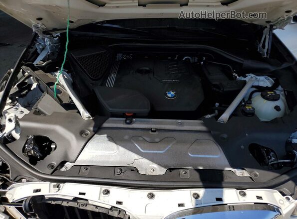5UXTY5C01LLT34330 2020 BMW X3 White Vista interior trasera