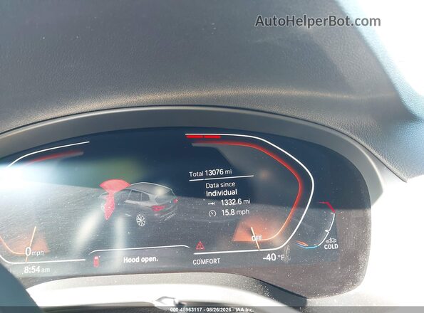5UXTY5C02LLT32988 2020 BMW X3 Black Widok tylnych siedzeń