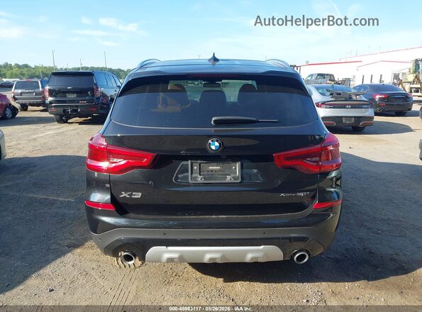 5UXTY5C02LLT32988 2020 BMW X3 Black 