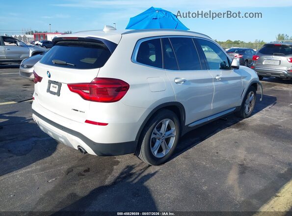 5UXTY5C02M9H25021 2021 BMW X3 White უკანა მარჯვენა