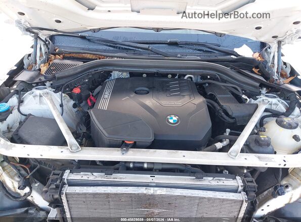 5UXTY5C02M9H25021 2021 BMW X3 White უკანა ხედი