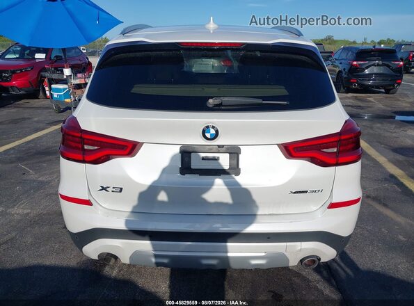 5UXTY5C02M9H25021 2021 BMW X3 White 