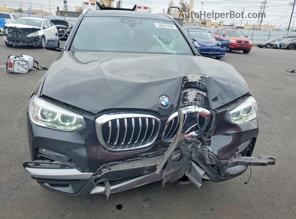 5UXTY5C02M9H65860 2021 BMW X3 Black Vista frontal