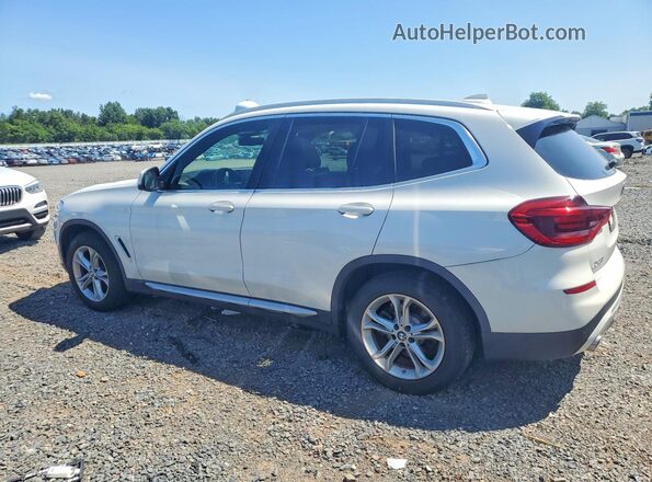 5UXTY5C03L9C60778 2020 BMW X3 White Հետևի ձախ