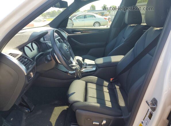5UXTY5C03L9C60778 2020 BMW X3 White Սալոնի դիմացի տեսք
