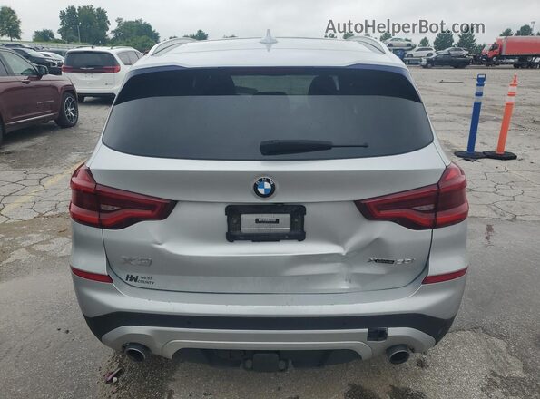 5UXTY5C03L9D28383 2020 BMW X3 Серебряный 