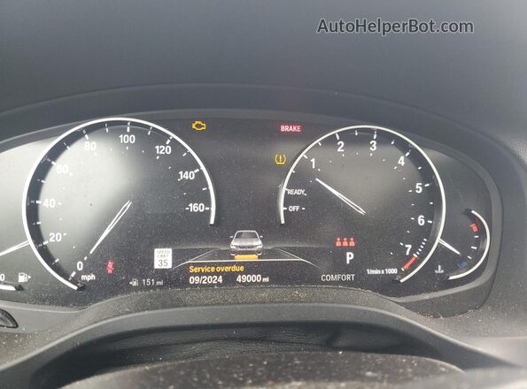 5UXTY5C03L9D28383 2020 BMW X3 Серебряный 
