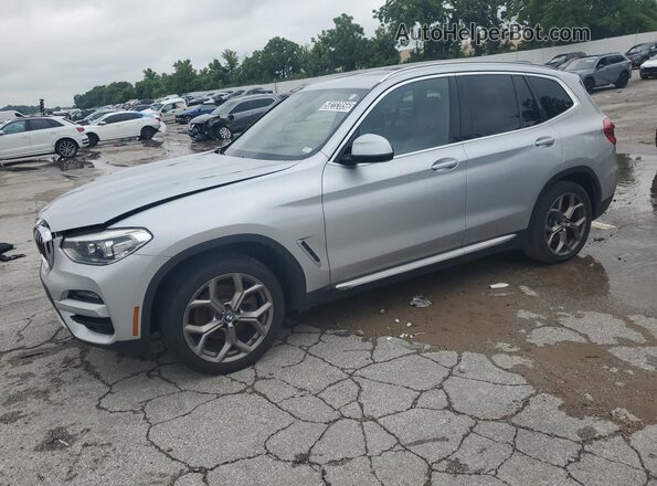 5UXTY5C03L9D28383 2020 BMW X3 Серебряный 
