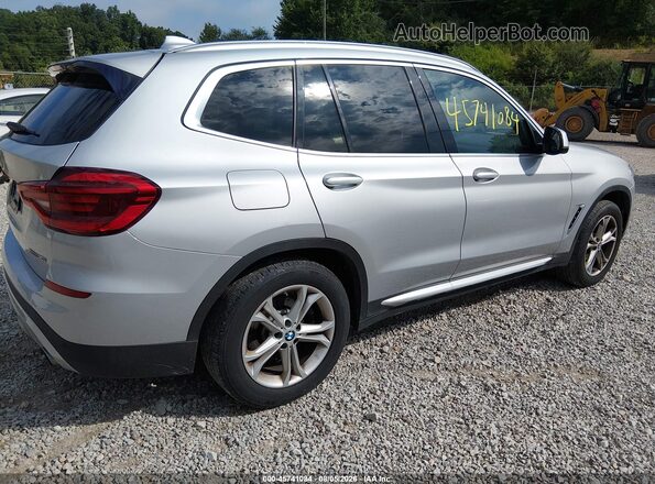 5UXTY5C03M9F95900 2021 BMW X3 Silver Tył prawy