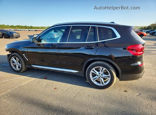 5UXTY5C03M9G15269 2021 BMW X3 Black Задня ліва чверть