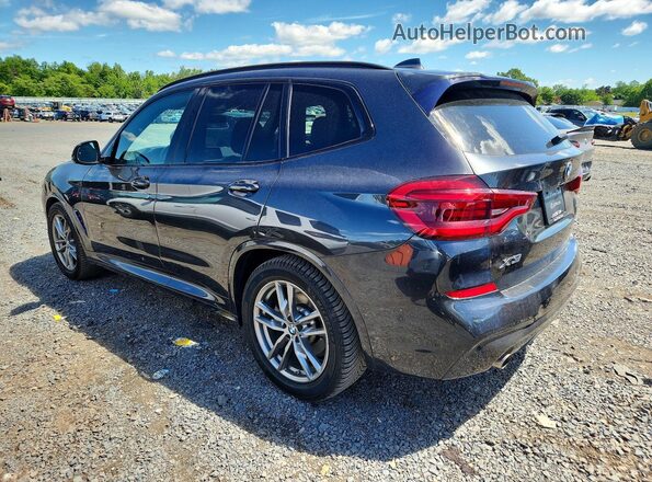 5UXTY5C03M9H28364 2021 BMW X3 Gray Հետևի ձախ