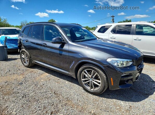 5UXTY5C03M9H28364 2021 BMW X3 Gray Առջևի աջ