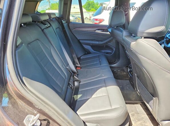 5UXTY5C03M9H28364 2021 BMW X3 Gray Սալոնի հետևի տեսք
