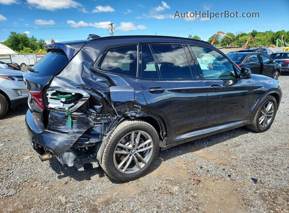 5UXTY5C03M9H28364 2021 BMW X3 Gray Հետևի աջ
