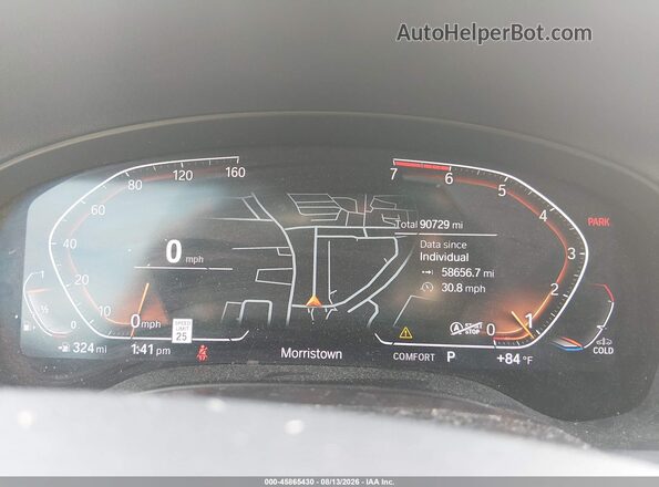 5UXTY5C03M9H77936 2021 BMW X3 Silver Вид задніх сидінь