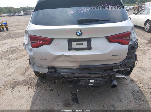 5UXTY5C03M9H77936 2021 BMW X3 Silver Вид спереду