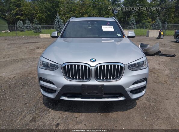 5UXTY5C03M9H77936 2021 BMW X3 Silver Вид задньої частини салону