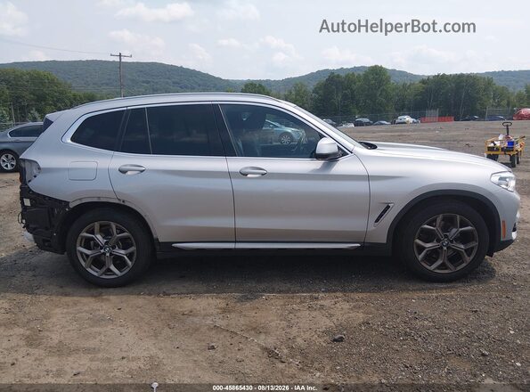 5UXTY5C03M9H77936 2021 BMW X3 Silver Панорамний вид салону 360°