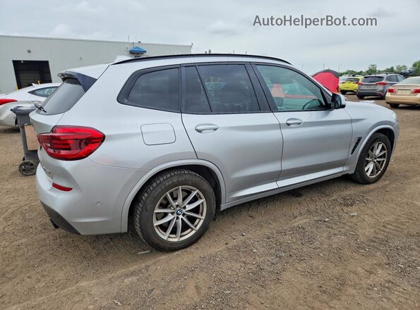 5UXTY5C04L9D11687 2020 BMW X3 Silver უკანა მარჯვენა
