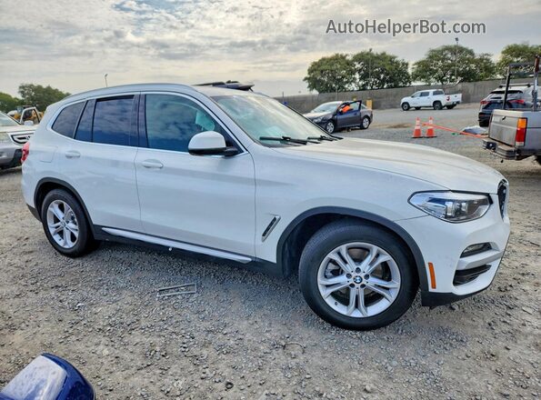 5UXTY5C04LLT35553 2020 BMW X3 White Առջևի աջ