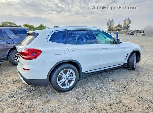 5UXTY5C04LLT35553 2020 BMW X3 White Հետևի աջ
