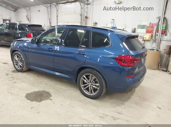 5UXTY5C04M9G21050 2021 BMW X3 Blue უკანა მარცხენა
