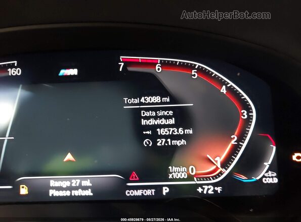 5UXTY5C04M9G21050 2021 BMW X3 Blue 