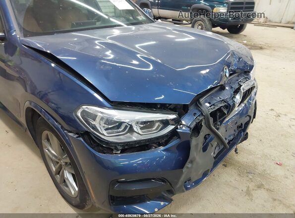 5UXTY5C04M9G21050 2021 BMW X3 Blue 