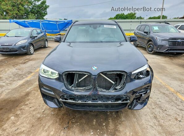 5UXTY5C05L9C23764 2020 BMW X3 Charcoal Widok z przodu