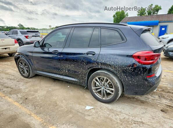 5UXTY5C05L9C23764 2020 BMW X3 Charcoal Tył lewy