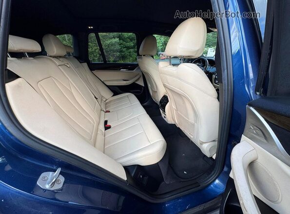 5UXTY5C05L9D37344 2020 BMW X3 Синий 