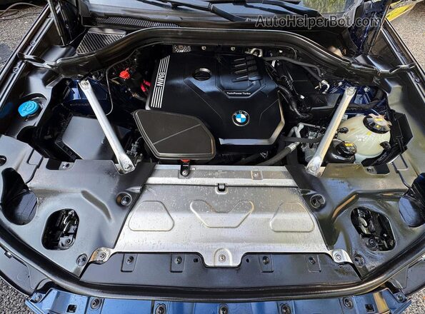 5UXTY5C05L9D37344 2020 BMW X3 Синий 