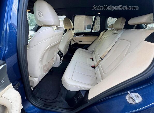 5UXTY5C05L9D37344 2020 BMW X3 Синий 