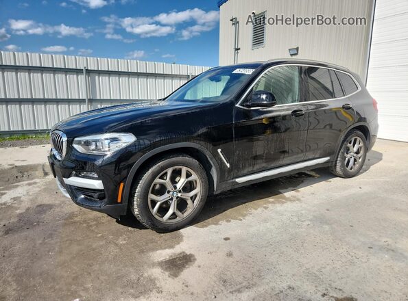 5UXTY5C05LLT38459 2020 BMW X3 Black 