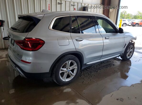 5UXTY5C06L9C04009 2020 BMW X3 Silver Trasero derecho