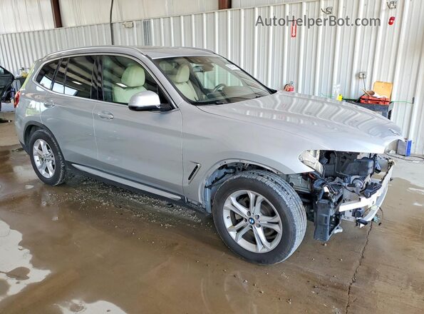 5UXTY5C06L9C04009 2020 BMW X3 Silver Delantero derecho