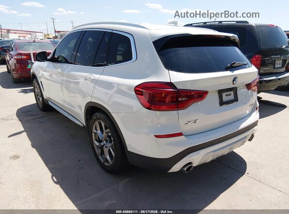5UXTY5C06L9C63075 2020 BMW X3 White Задня ліва чверть