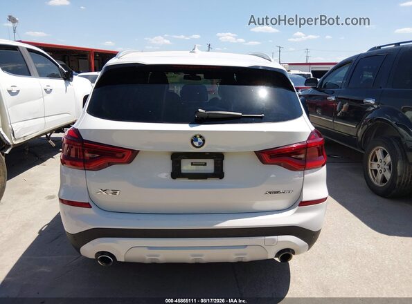 5UXTY5C06L9C63075 2020 BMW X3 White 